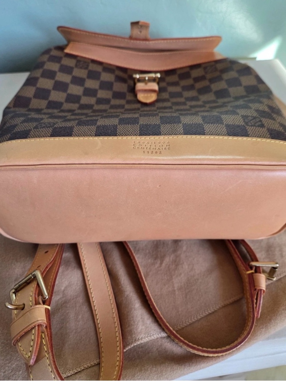 ✅AUTH✅LOUIS VUITTON DANUBE BACKPACK - Picture 3 of 16